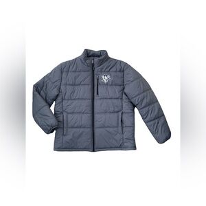 G-III Sports NHL Size XXL Pittsburgh Penguins Hockey Grey Puffer Coat